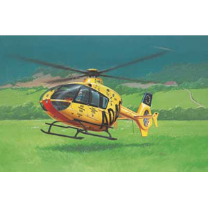 EC135 ADAC/OAMTC plastic kit from German specialists Revell. The EC135 is one of the most up-to-date