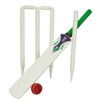 Unbranded ECB Wooden Cricket Set.