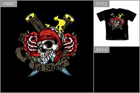 Unbranded Ed Stone (Pirate) T-shirt cid_5221TSCP