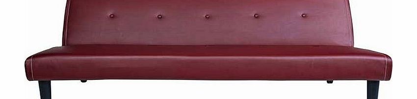 Unbranded Eddie Large Clic Clac Sofa Bed - Red