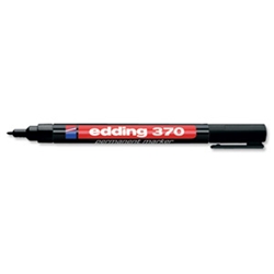 Edding 370 Permanent Marker Bullet Tip Black