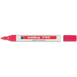 Edding 750 Paint Markers 2-4mm Line Width Red