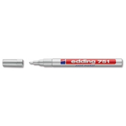 Edding 751 Paint Marker 1-2mm Line Width Silver