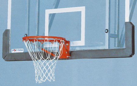 For basketball backboards to reduce the risk of injury