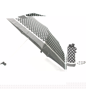 Practical and stylish, the Edotty portable umbrella is the perfect size to carry in your handbag. Fe