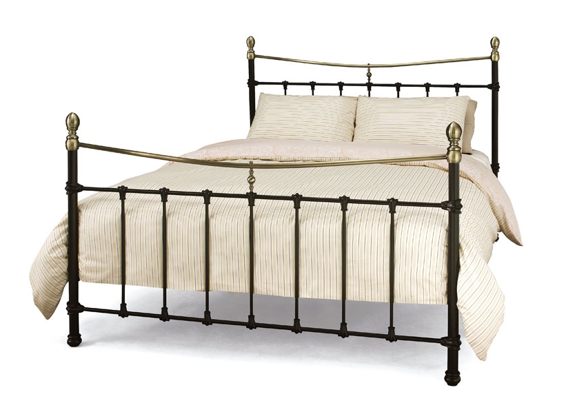 Unbranded Edwardian II Black Double Bedstead