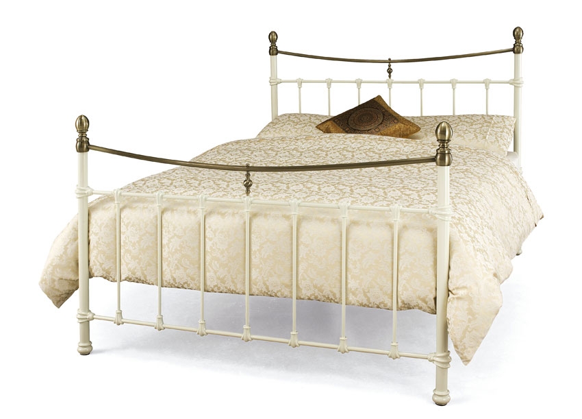 Unbranded Edwardian II Ivory Double Bedstead