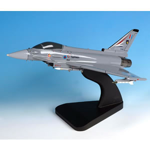 An accurate Bravo Delta scale model of the EF2000 Eurofighter International ZH590 Typhoon. An agile 