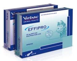 Unbranded Effipro Spot On Flea Treatment For Cats (4)