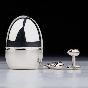 Egg Cufflinks