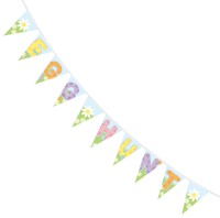 Unbranded Egg Hunt Pennant Banner 9.1m