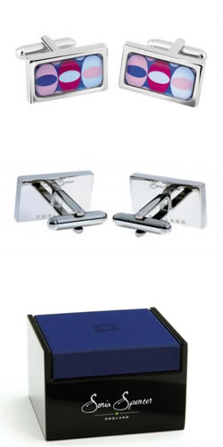 Unbranded Egg Jewel Cufflinks