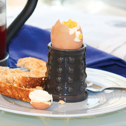 What better way to start the day than by cracking open the head of a dalek (dont worry, we mean an egg) in the Eggsterminator Egg Cup?