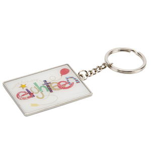 Unbranded Eighteen 18th Happy Birthday Keyring Gift