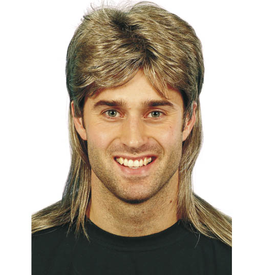 Unbranded Eighties Jason Mullet Wig