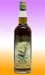 EL DORADO DARK RUM 70cl Bottle
