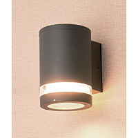 Unbranded ELAZ/LE3 - 1 Light Dark Grey Outdoor Wall Light