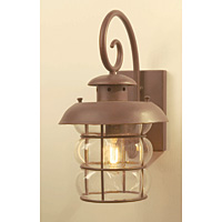 Unbranded ELBIBURY - Wrought Iron Outdoor Wall Light