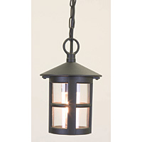 Unbranded ELBL21B - Black Outdoor Ceiling Light