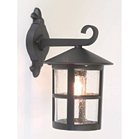 Unbranded ELBL21G - Large Black Outdoor Wall Light