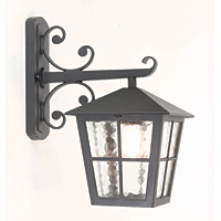 Unbranded ELBL52M - Black Outdoor Wall Light
