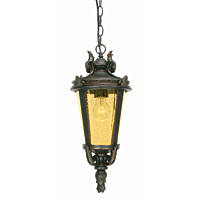 Unbranded ELBT8/L - Large Old Bronze Patina Outdoor Ceiling Light