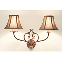 Unbranded ELCN2 - Burnished Gold Wall Light