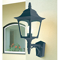 Unbranded ELCP1 - Black Outdoor Wall Light