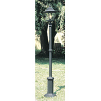 Unbranded ELCP6 - Black Outdoor Post Light
