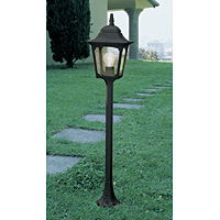 Unbranded ELCPM5 - Small Black Outdoor Post Light