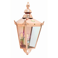 Unbranded ELCS7 - Copper Outdoor Wall Lantern