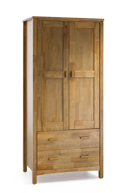 Unbranded Eleanor 2 Door Wardrobe - Honey Oak