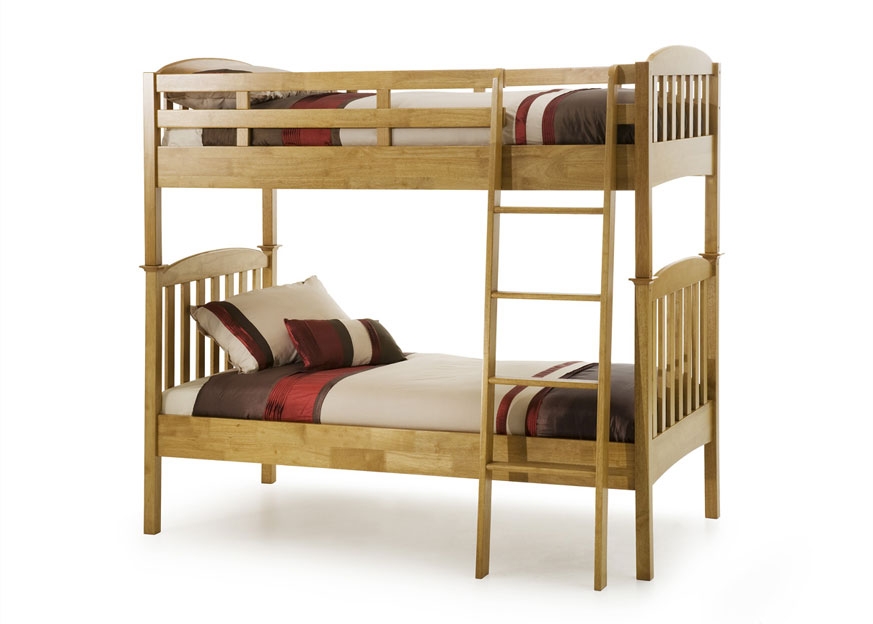 Unbranded Eleanor Bunk Bed - Honey Oak