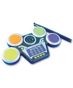 The rock tunes electronic drum has drum sound prog