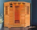Unbranded Elegance Sauna: 1550x600x1200x1900mm - Hemlock Wood