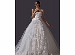 Unbranded Elegant Luxurious Satin Tulle Lace Wedding