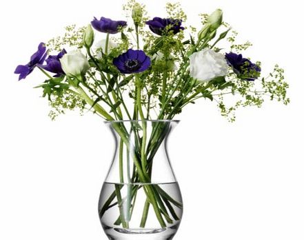 Elegant Medium Flower VasePerfectly formed and handmade by skilled glass artisans, this Elegant Medium Flower Vase is suitable for displaying beautiful fresh flower pretty much anywhere.Whether a simple gather of fresh flowers or herbs, or something 