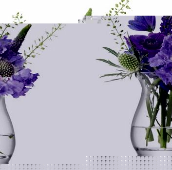 Elegant Small Flower VasePerfectly formed from a single piece of glass, mouth-blown and finished by skilled glass artisans, producing a stylish, contemporary vase.This simply stunning small flower vase will look beautiful in any location you want to 