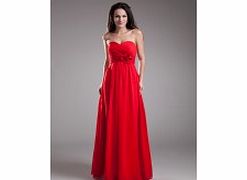 Unbranded Elegant Sweetheart Bridesmaids Wedding Party Red