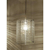 Unbranded ELEGESTA CLEAR - Crystal and Acrylic Pendant Light