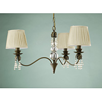 Unbranded ELEL3 - 3 Light Antiqhe Brass Hanging Light