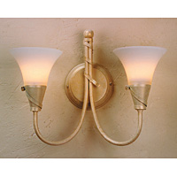 Unbranded ELEM2/IVG - 3 Light Ivory and Gold Hanging Light