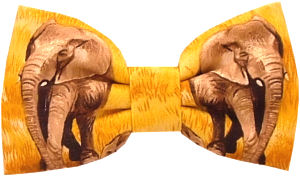 Unbranded Elephants Bow Tie