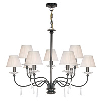 Unbranded ELFP9 OB - 9 Light Old Bronze Hanging Light