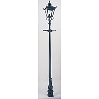 Unbranded ELGP1 - Black Outdoor Post Light