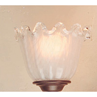 Unbranded ELGS155 - White Frosted Glass