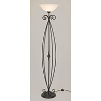 Unbranded ELHR UL BL - Black Floor Uplighter