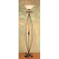 Unbranded ELHR UL BRZ - Dark Bronze Floor Uplighter