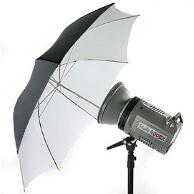 Unbranded Elinchrom 85cm White Umbrella
