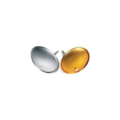 These gold and silver deflectors allow the colour and softness of your light to be modified. They ca